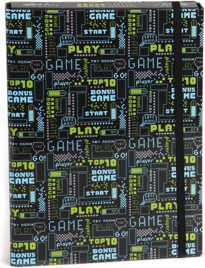 Školní box na sešity s klopou Stil A4 Game - obrázek 1