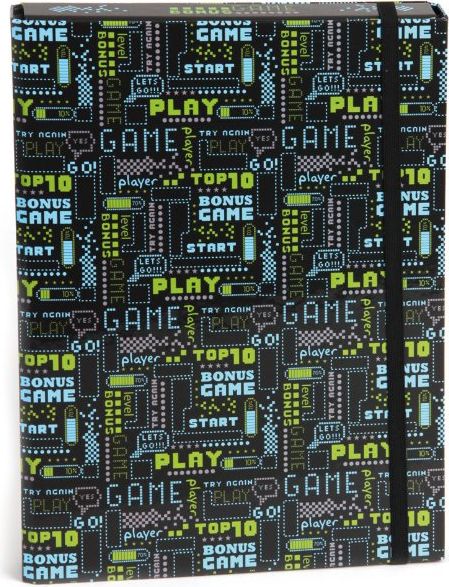 Školní box na sešity s klopou Stil A4 Game - obrázek 2
