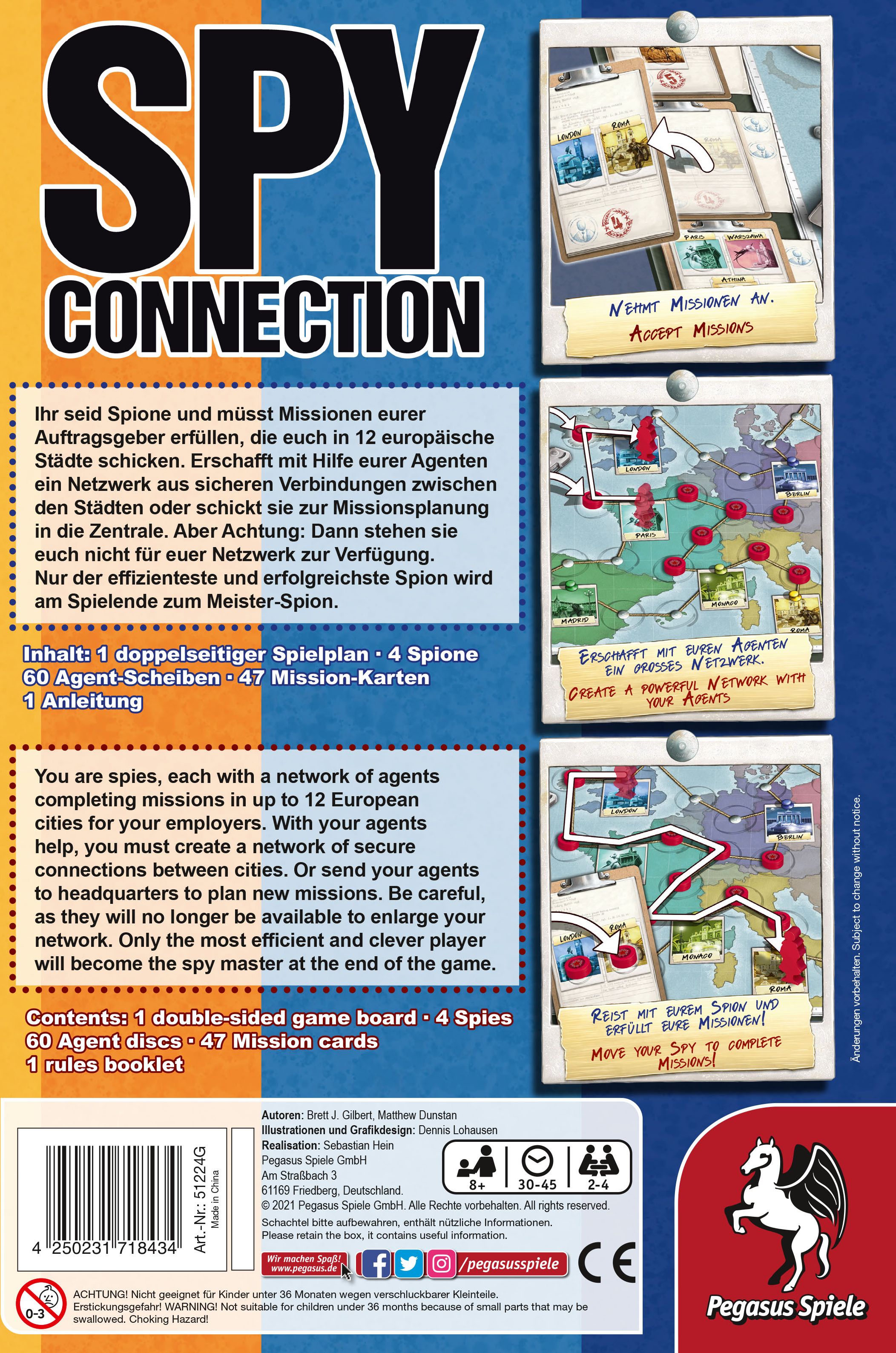 Pegasus Spiele Spy Connection - obrázek 3