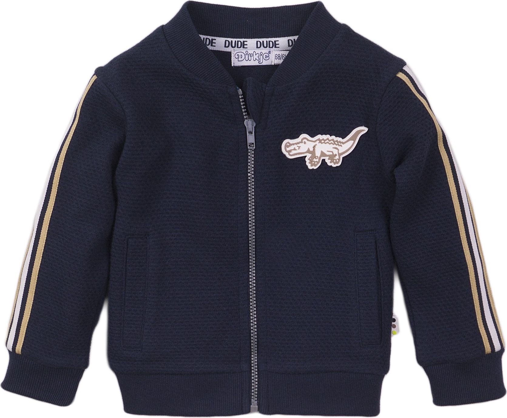 DIRKJE Mikina 86 Navy+White - obrázek 1