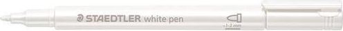 Dekorační popisovač "Design Journey Pen", bílá, 1-2 mm, kuželový hrot, STAEDTLER 8323-0 - obrázek 1