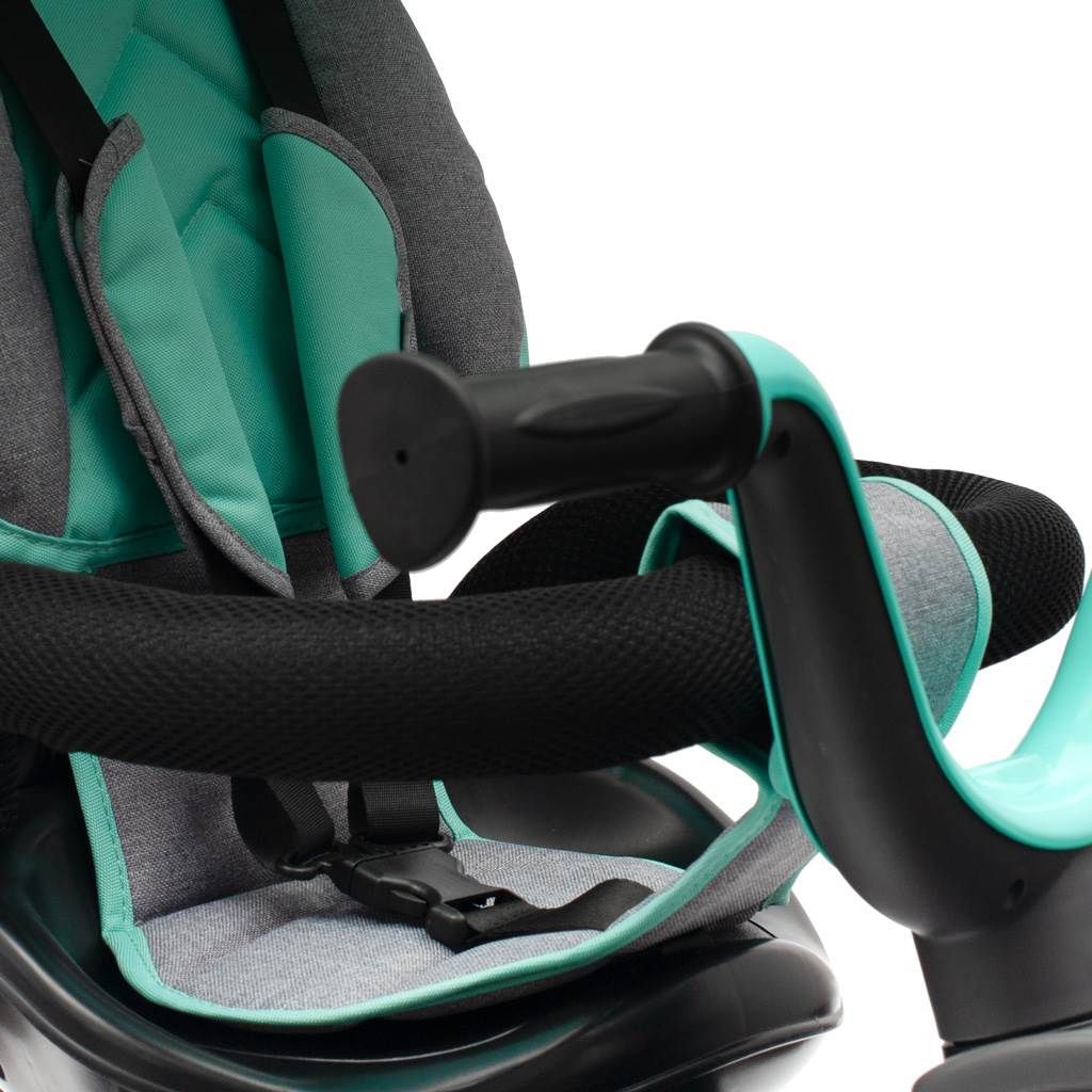 Dětská tříkolka Baby Mix 5v1 RELAX 360° Varianta: růžová - obrázek 8