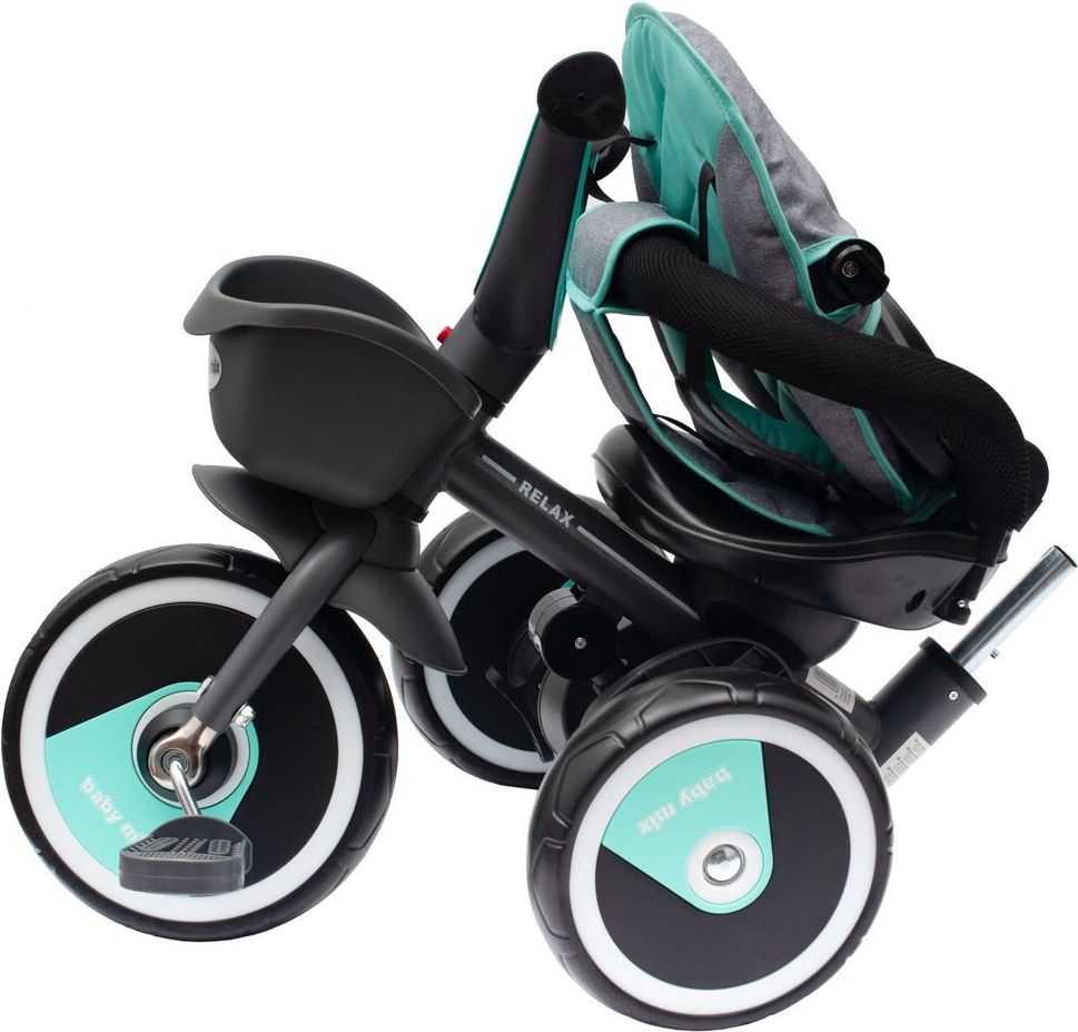Dětská tříkolka Baby Mix 5v1 RELAX 360° Varianta: růžová - obrázek 13