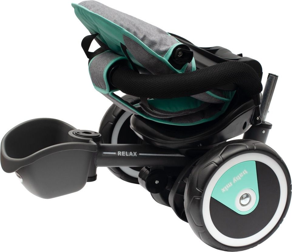 Dětská tříkolka Baby Mix 5v1 RELAX 360° Varianta: bílá - obrázek 2