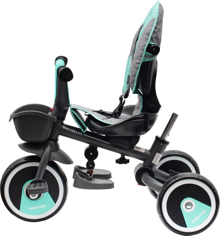 Dětská tříkolka Baby Mix 5v1 RELAX 360° Varianta: bílá - obrázek 5