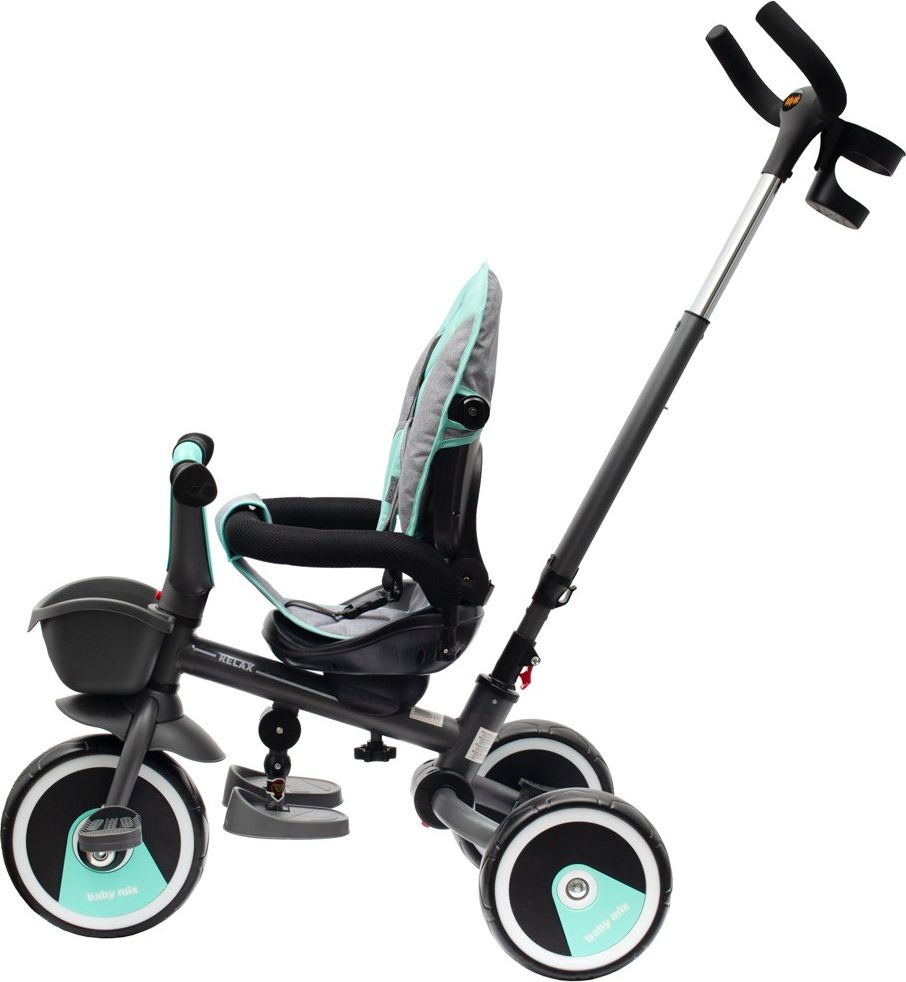 Dětská tříkolka Baby Mix 5v1 RELAX 360° Varianta: bílá - obrázek 6
