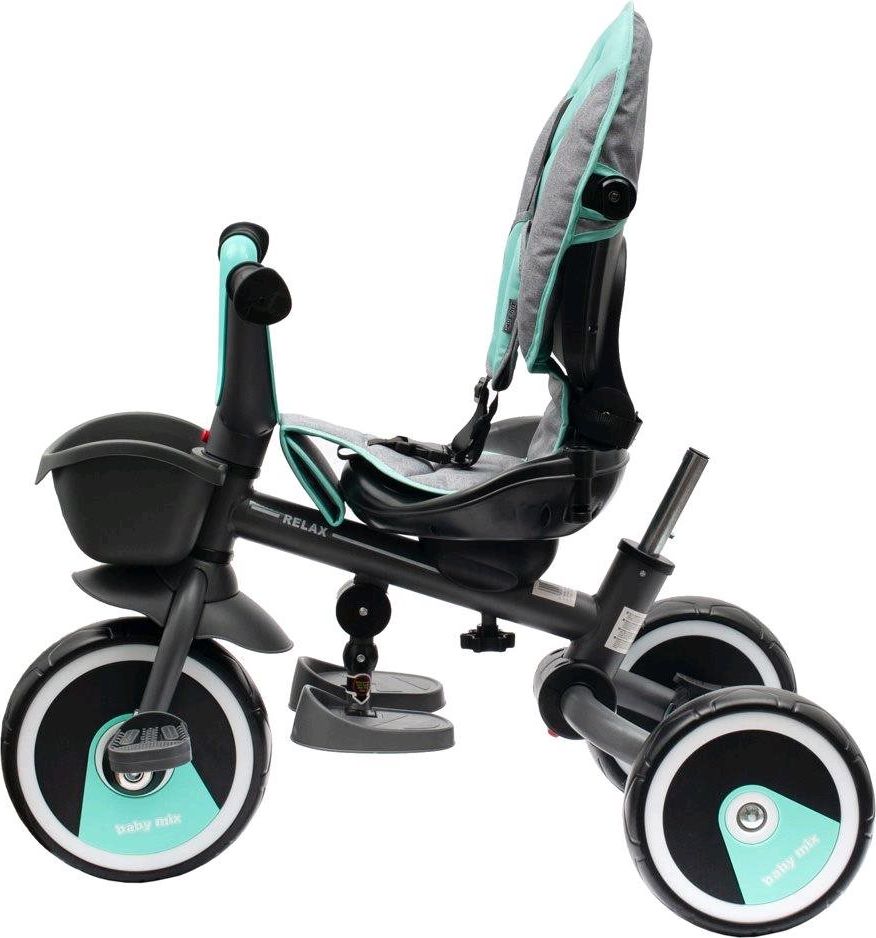 Dětská tříkolka Baby Mix 5v1 RELAX 360° Varianta: bílá - obrázek 34