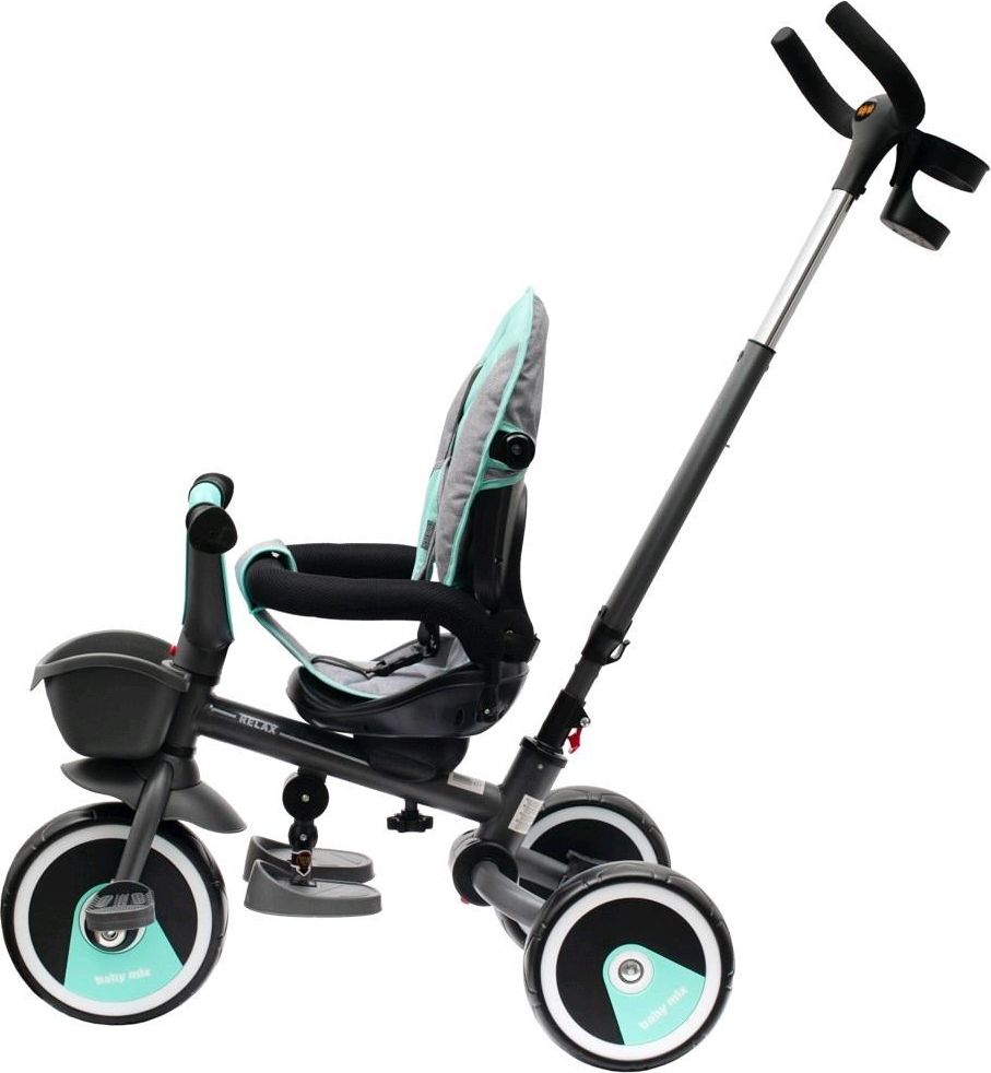 Dětská tříkolka Baby Mix 5v1 RELAX 360° Varianta: bílá - obrázek 45