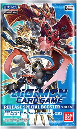 Bandai Digimon TCG - Special Booster Ver. 1.5 (BT 01-03) - obrázek 1