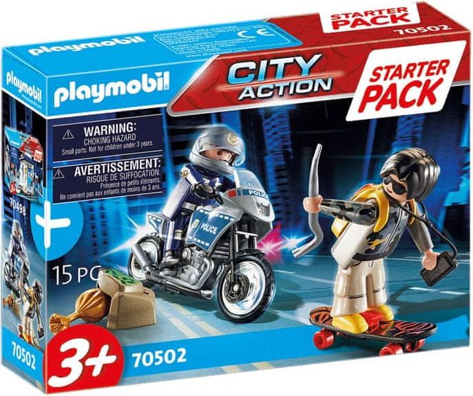Playmobil 70502 Starter pack Policie doplňkový set - obrázek 1