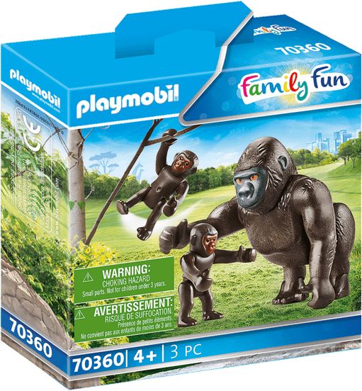 Playmobil 70360 Gorila s mláďaty - obrázek 1