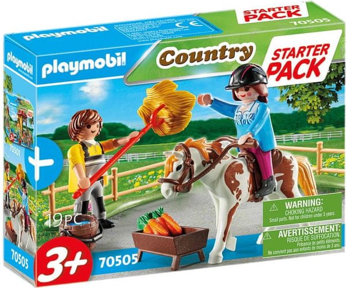 Playmobil 70505 Starter pack Koňská stáj doplňkový set - obrázek 1