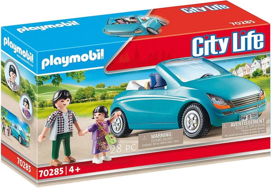 Playmobil 70285 Tatínek s dítětem a kabrioletem - obrázek 1