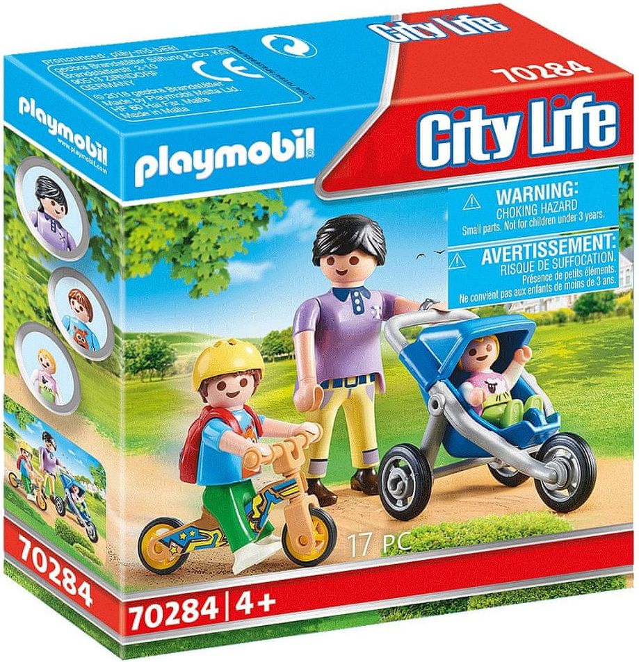 Playmobil 70284 Maminka s dětmi - obrázek 1