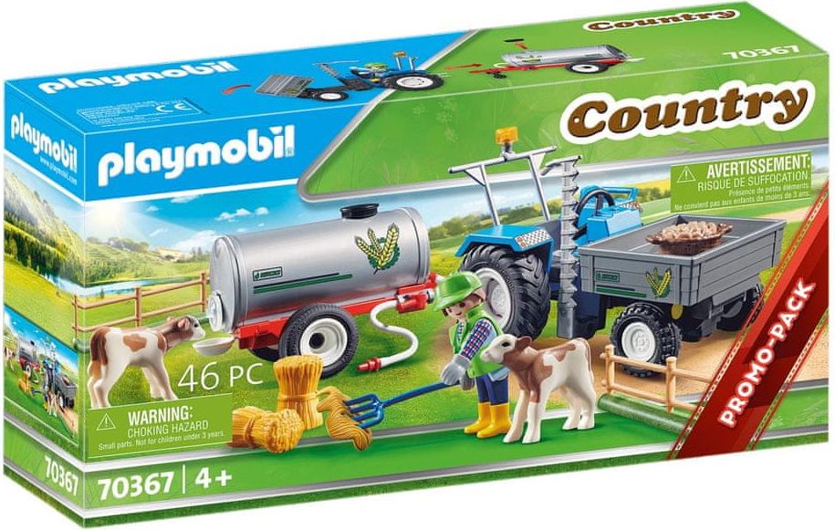 Playmobil 70367 - Traktor s cisternou - obrázek 1