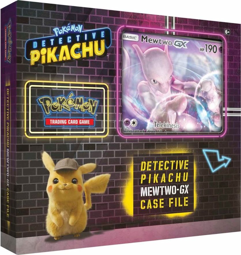 Nintendo Pokémon Detective Pikachu Mewtwo-GX Case File - obrázek 1