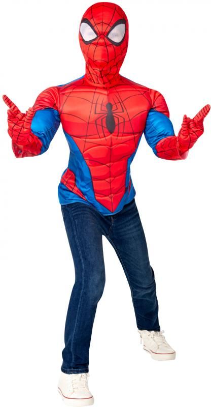 Avengers: Spider-Man - kostým triko s vycpávkami a maska - obrázek 1