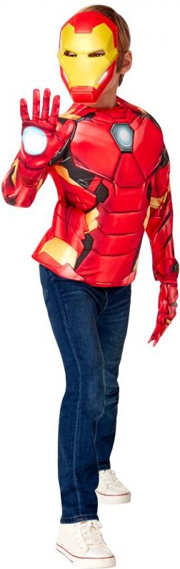 Avengers: Iron Man - kostým triko s vycpávkami a maska - obrázek 1