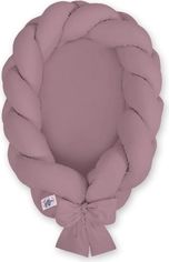 Hnízdečko pro miminko/mantinel - COP retro růžový - obrázek 1