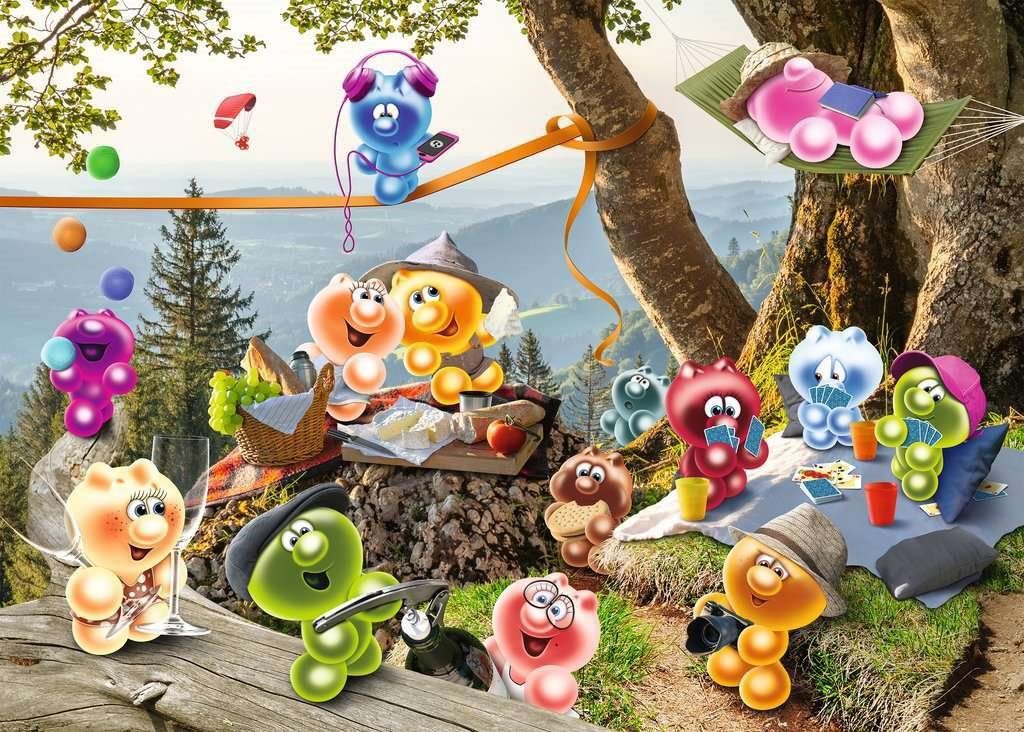 RAVENSBURGER Puzzle Gelini: Piknik 1000 dílků - obrázek 1