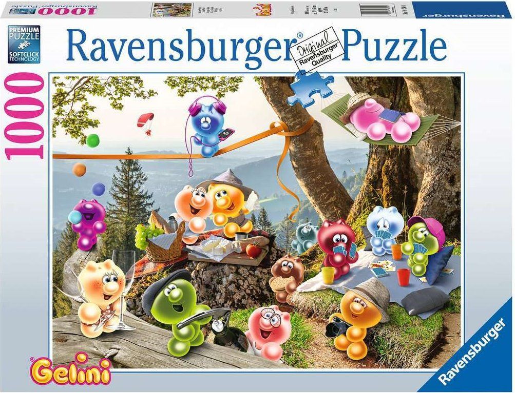 RAVENSBURGER Puzzle Gelini: Piknik 1000 dílků - obrázek 2