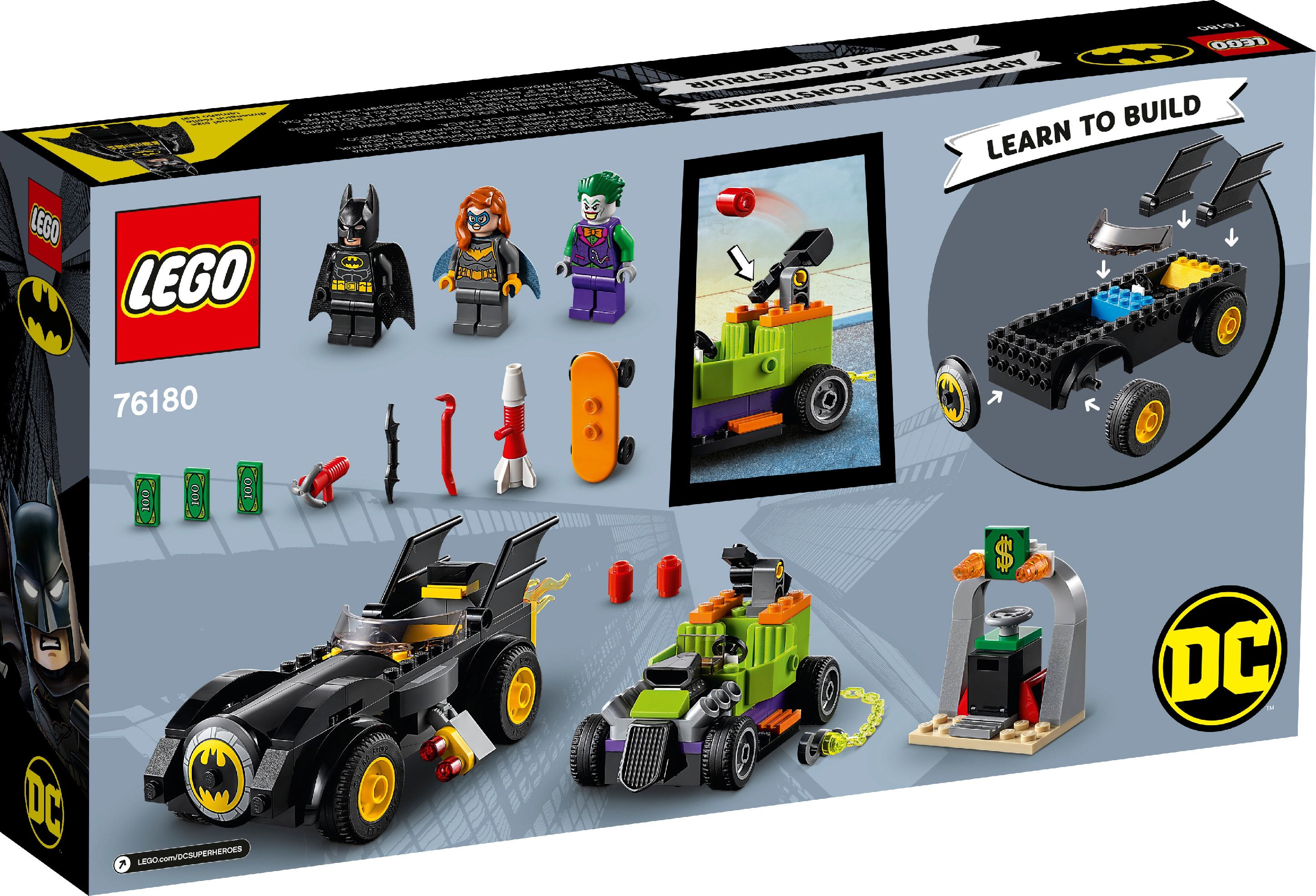 LEGO Batman vs. Joker: Honička v Batmobilu 76180 - obrázek 6
