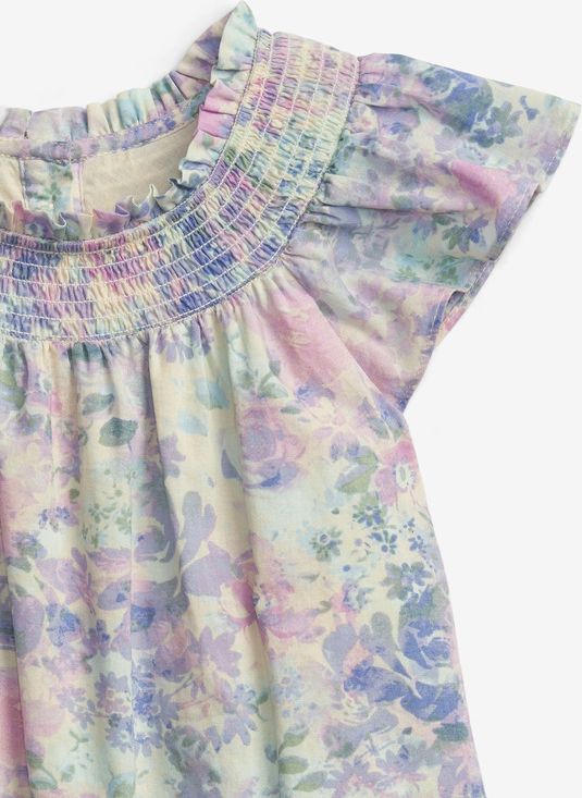 Smock Collar Šaty dětské GAP | Vícebarevná | Dívčí | 18-24 měsíců - obrázek 3