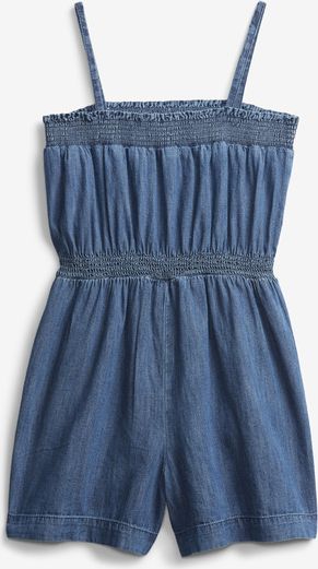 Strappy Smoked Overal dětský GAP | Modrá | Dívčí | M - obrázek 2
