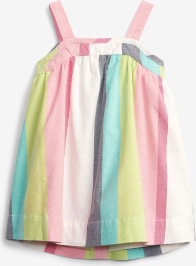 Baby Stripe Button Šaty dětské GAP | Vícebarevná | Dívčí | 3-6 měsíců - obrázek 2