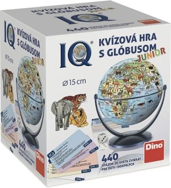 DINO Dětská hra DĚTSKÝ KVÍZ S GLÓBUSEM SK - obrázek 1