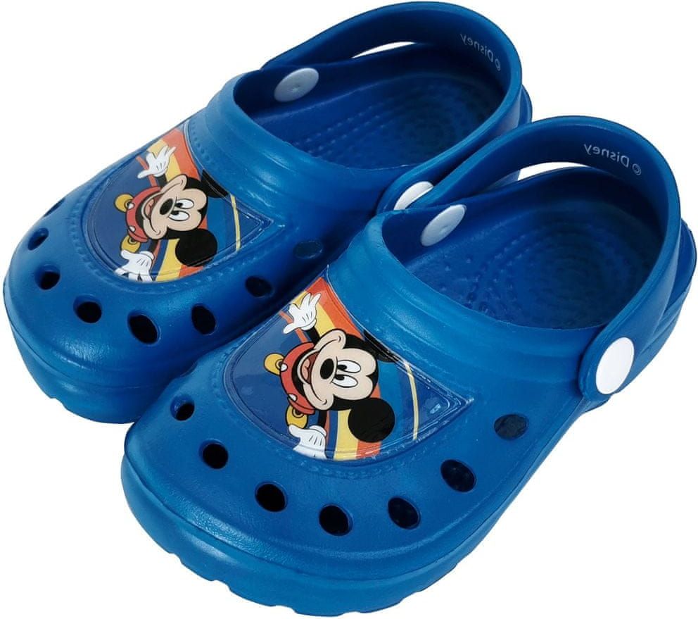 Disney chlapecké clogsy Mickey WD13615 22 tmavě modrá - obrázek 1