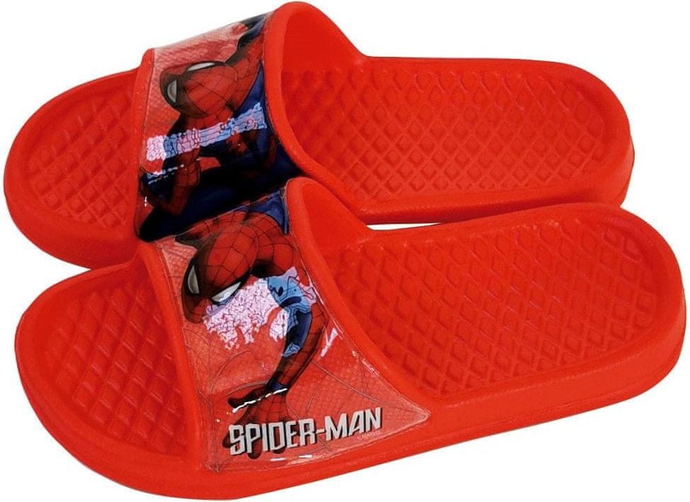 Disney chlapecké pantofle Spiderman SM13510 24 červená - obrázek 1