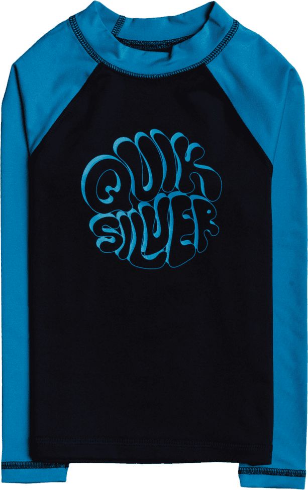 Quiksilver chlapecké plavkové tričko Bubble trouble ls boy EQKWR03099-KVJ0 5 černá - obrázek 1