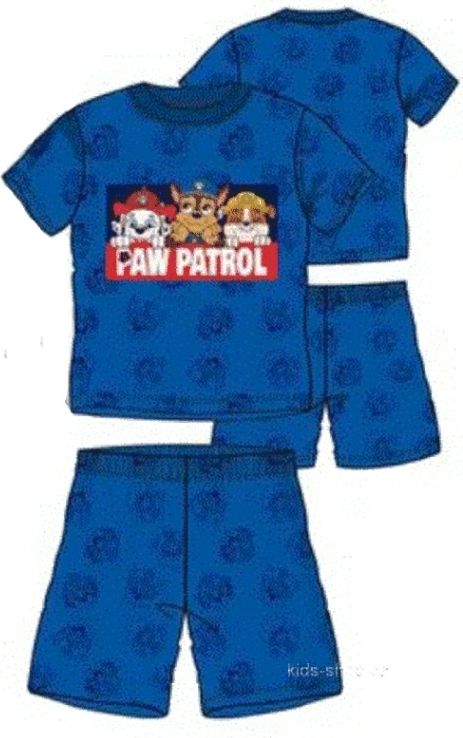 Sun City - Letní bavlněné chlapecké pyžamo Tlapková patrola / Paw Patrol - modré 3 roky - obrázek 1