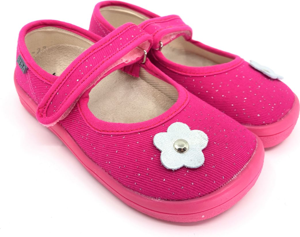 Barefoot balerínky Beda Pink Shine BF 0001/BA Velikost: 22 - obrázek 1