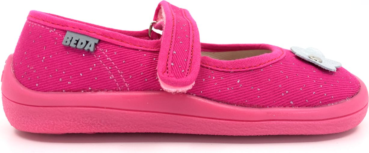 Barefoot balerínky Beda Pink Shine BF 0001/BA Velikost: 22 - obrázek 3