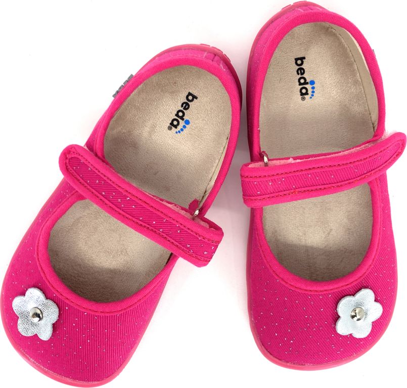 Barefoot balerínky Beda Pink Shine BF 0001/BA Velikost: 22 - obrázek 4