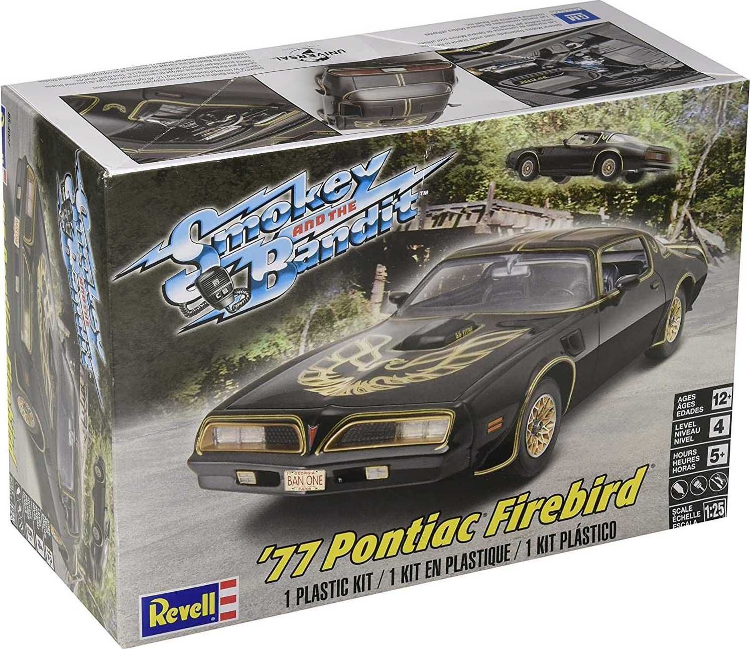 Plastic ModelKit MONOGRAM auto 4027 - Smokey and the Bandit™ '77 Pontiac® Firebird® (1:25) - obrázek 1