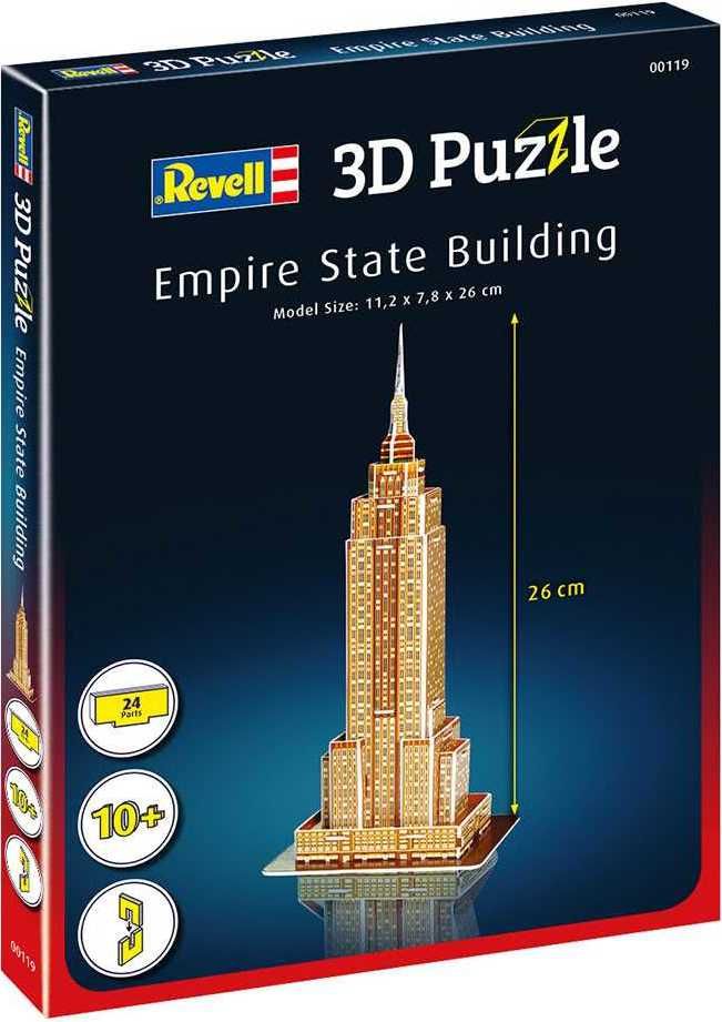3D Puzzle REVELL 00119 - Empire State Building - obrázek 1