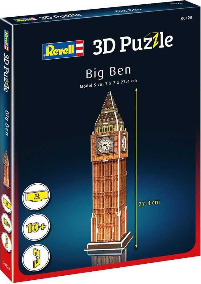 3D Puzzle REVELL 00120 - Big Ben - obrázek 1