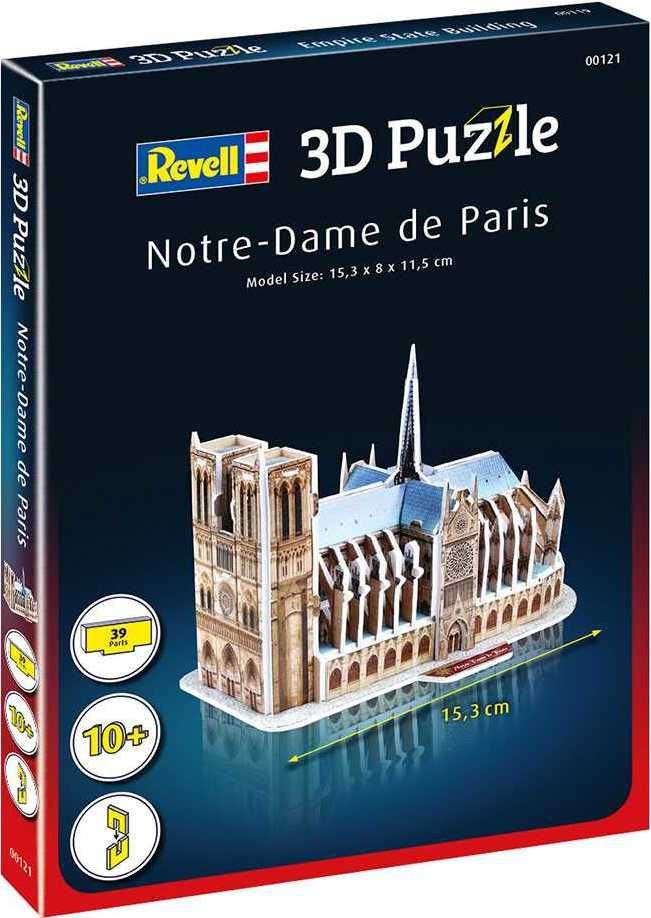 3D Puzzle REVELL 00121 - Notre-Dame de Paris - obrázek 1
