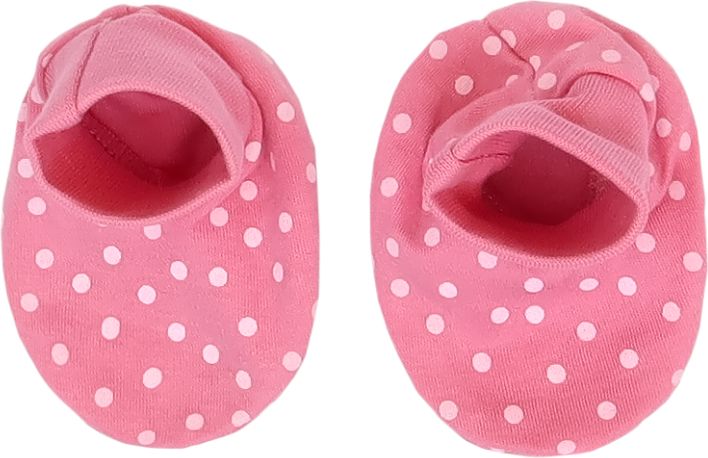 Mamatti Mamatti Kojenecké botičky, ponožtičky, Princezna Puntík - růžové - obrázek 1
