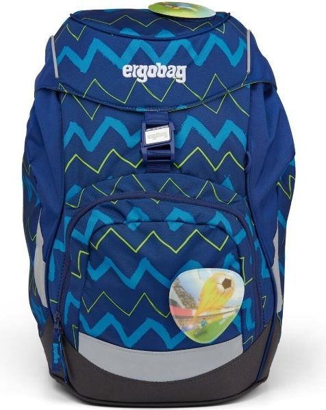 Školní batoh Ergobag prime Modrý zig zag 2021 - obrázek 1