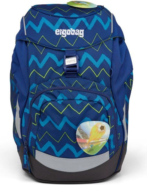 Školní batoh Ergobag prime Modrý zig zag 2021 - obrázek 2