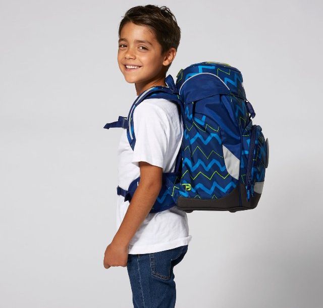 Školní batoh Ergobag prime Modrý zig zag 2021 - obrázek 7