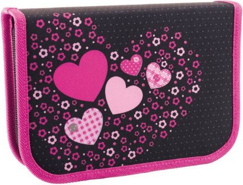 Školní jednopatrový penál Srdíčka Sweet Heart Stil - obrázek 1