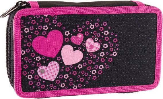 Školní penál dvoupatrové pouzdro Srdíčka Sweet Heart - obrázek 2