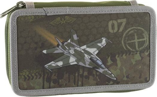 Školní penál dvoupatrové pouzdro Air Force - obrázek 1