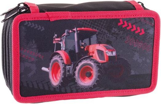 Školní penál třípatrové pouzdro Traktor Stil - obrázek 1