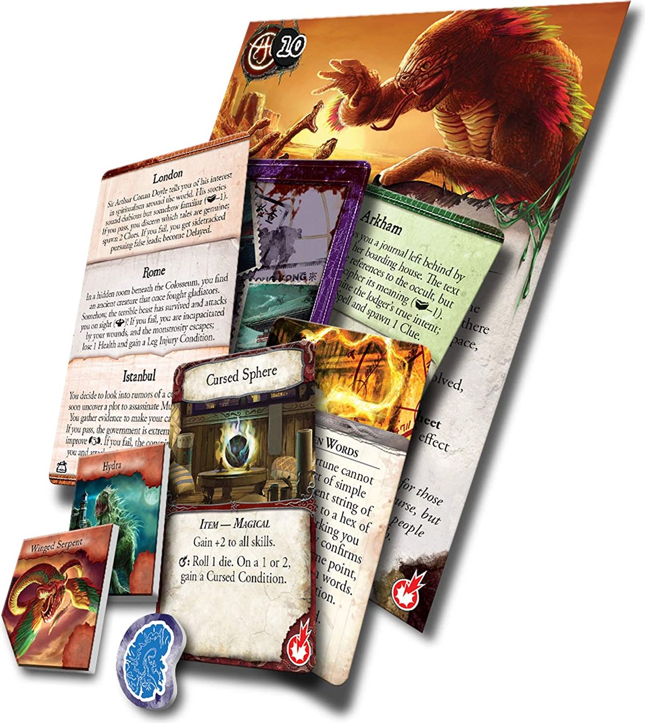 Fantasy Flight Games Eldritch Horror: Forsaken Lore - obrázek 3